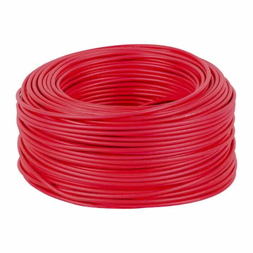 Rollo de 100 m de Cable THHW-LS 10 AWG Rojo Volteck